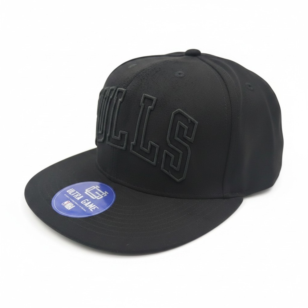 Ultra Game NBA Chicago Bulls Snapback Hat Black Faux Suede Sandy Cap VGM1180F